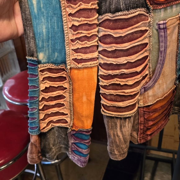 The Collection Royal hippie boho jacket in a misses size large New without tags - Picture 3 of 7